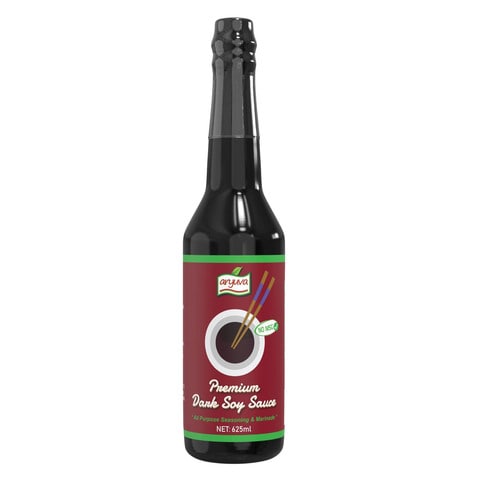 ARYUVA PREMIUM DARK SOY SAUCE 625ML
