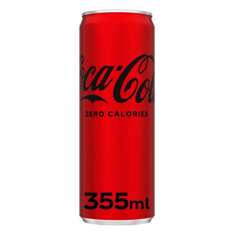 اشتري كوكا كولا زيرو 355 مل عبوة في السعودية