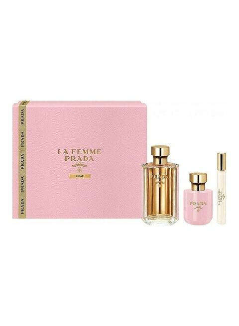 Buy Prada La Femme L'Eau Gift Set EDT 100ml Online - Shop Beauty & Personal  Care on Carrefour Saudi Arabia