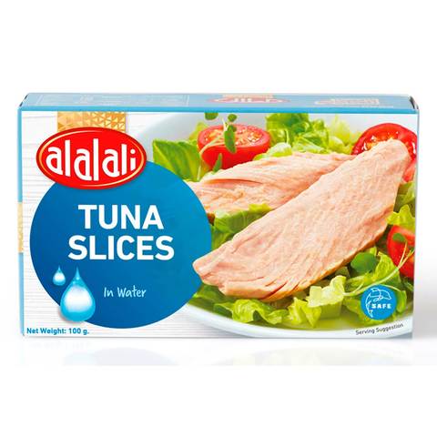 Buy Al Alali Tuna Slices In Water 100g in UAE