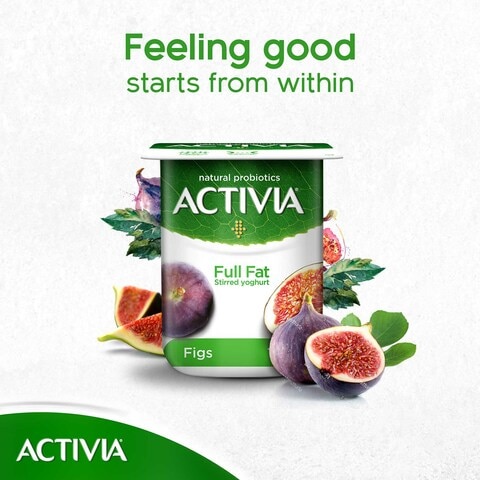 Activia Full Fat Fig Stirred Yoghurt 120g