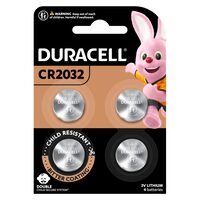 Duracell CR2032 3V Lithium Coin Battery 4 PCS