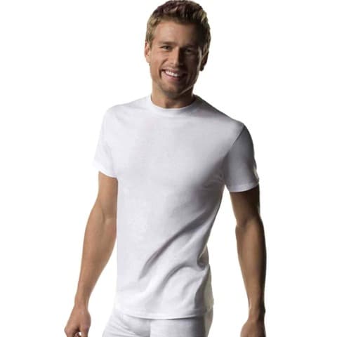 Hanes Men&#39;s T-Shirt Crew Neck 2135S - White