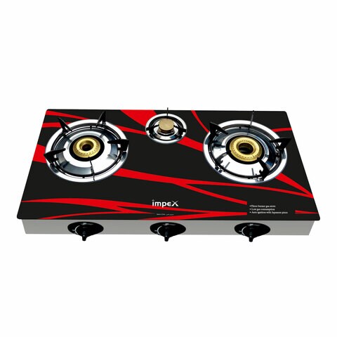 Impex gas shop stove 3 burner