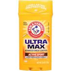 Buy Ultramax Deodorant Antiperspirant Invisible Solid Wide Stick 2.6ounce in UAE