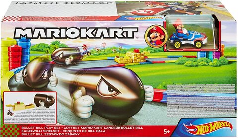 Hot Wheels Mario Kart Bullet Bill Playset GKY54