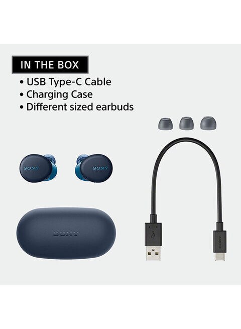 Sony Extra Bass Truly Wireless Headphone Blue