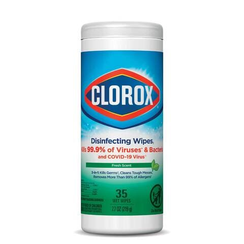 Clorox Disinfecting Wipes Fresh Scent 35 Wet Wipes