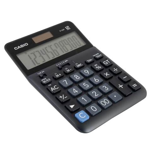 Casio Calculator 12 Digits Black