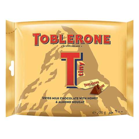 Toblerone Miniature Swiss Milk Chocolate Bars - Bulk Bag