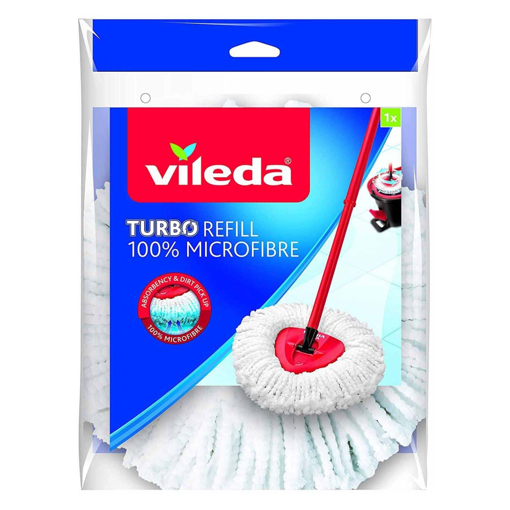 Buy Vileda Easy Wring And Clean Mop Refill Head Online Shop Cleaning