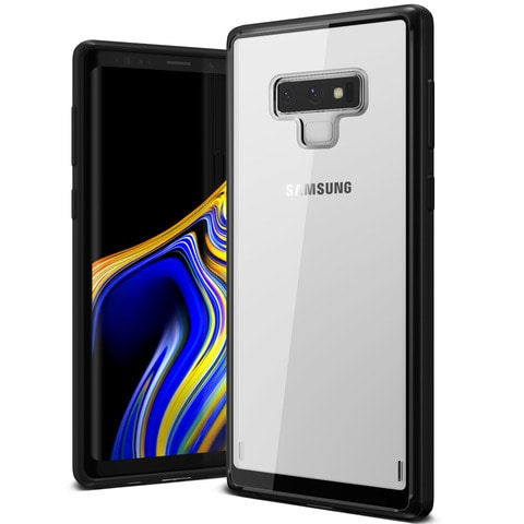 VRS Design Crystal Chrome designed for Samsung Galaxy Note 9 cover/case - Black
