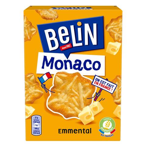 Belin Crackers Monaco Emmental 100 Gram
