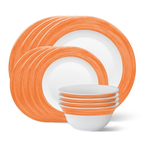 Orange 2024 dinner plate