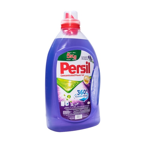 Persil Power Gel Liquid Laundry Detergent Lavender 3L