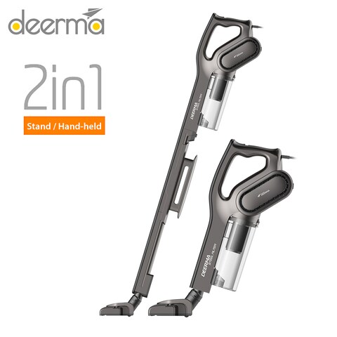 Deerma- Vaccum Cleaner DX700S Household 220V Dust Collector Vertical Handheld  Noiseless Mite Remover Endurable Strong Suction