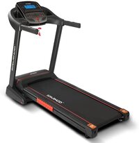 Sparnod Fitness STC-4550 (3 HP AC Motor) Automatic Motorized Walking and Running Semi-Commercial Treadmill with Large Blue LCD Display, Shock Absorption System and Auto Incline (Free Installation)