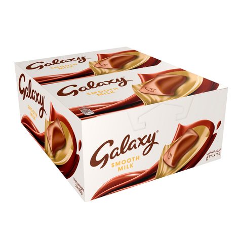 Galaxy Smooth Milk Chocolate 36g Pack of 24