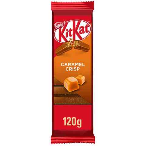 Nestle KitKat Caramel Crisp Wafer Bar 120g