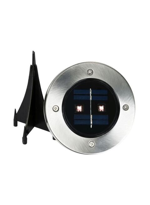 Buy Voberry Solar Powered Led Outdoor Path Light Black Silver