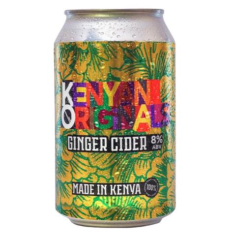 Kenyan Originals Ginger Cider 330ml