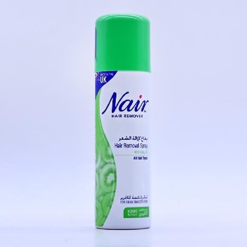 Buy Nair Hair Removal Spray Kiwi Extract 200ml Online - Shop Beauty &  Personal Care on Carrefour Saudi Arabia