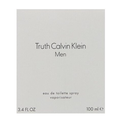Calvin Klein Truth Eau De Toilette For Men - 100ml