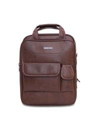PARA JOHN Vertical Slipcase Secure Business Professional Multi-Purpose Travel Laptop Bag with Hideaway Handles, Cross Shoulder Strap, Protective Padding  / Office Bag / Macbook Bag / Backpack