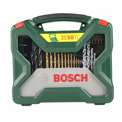 Buy Bosch - 50-Piece Drill And Screwdriver Bit Set Silver/Black/Gold Online  - Shop Home & Garden on Carrefour UAE