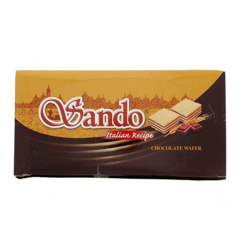 Sando Italian ReipeChocolate Wafer 32g Pack of 24