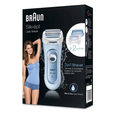 Braun Silk Epil Shaver With One Attachment LS 5160 Blue