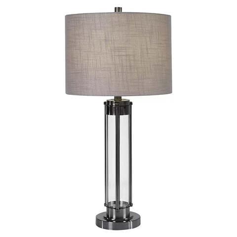 Steel table deals lamp