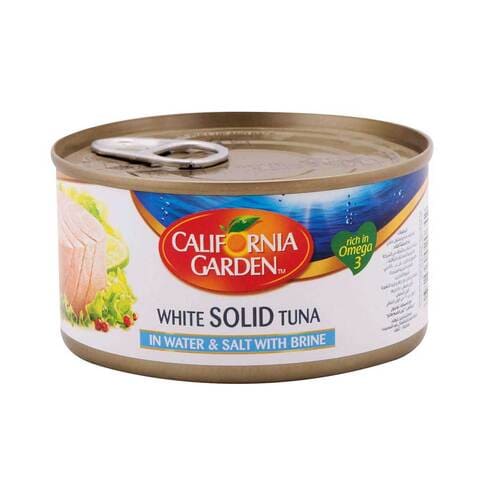 California Garden White Solid Tuna in Water and Salt With Brine185g
