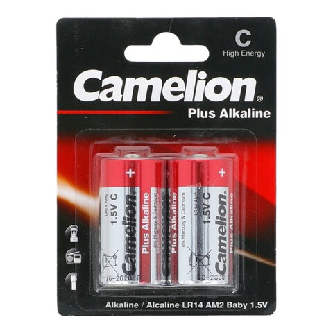 Buy Camelion Plus Alkaline 1.5V LR14-AM2 Online | Carrefour Pakistan