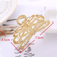 Aiwanto Hair Clips Golder Night Party Hair Styling Clips for Women&#39;s Gift for Women&#39;s