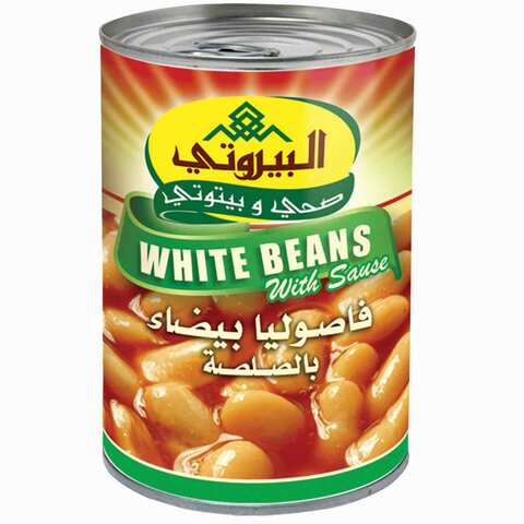 Al-Bayrouty White Bean With Sauce 400 Gram