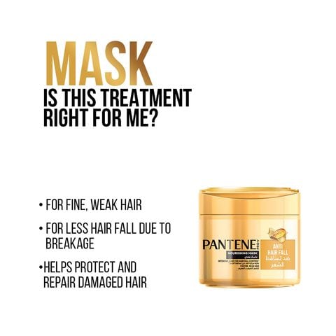 Buy Pantene Pro V Anti Hair Fall Nourishing Mask 300ml Online Shop Beauty Personal Care On Carrefour Uae