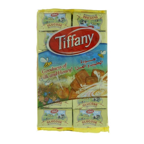 Tiffany Glucose Milk And Honey Biscuits 50 Gram 12 Pieces