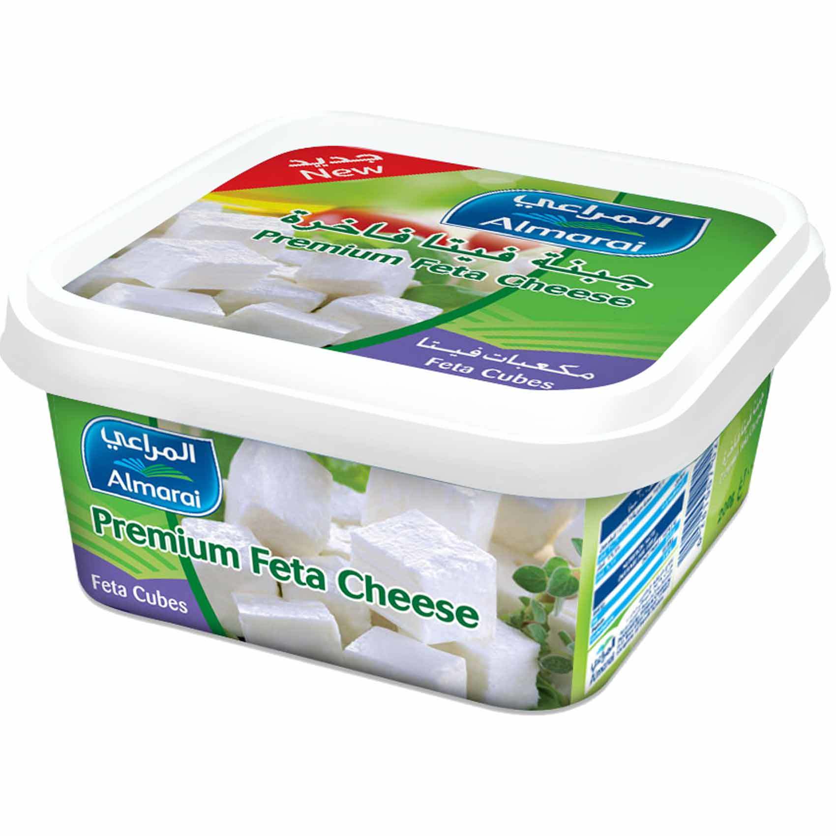 Buy Almarai Premium Feta Cheese Cubes 200g Online Shop Fresh Food on