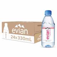 evian Natural Mineral Water 330ml Pack of 24