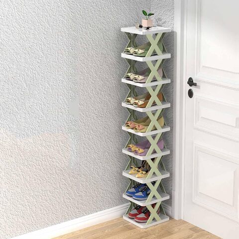 Multi Layer Household Simple Narrow Doorway Shelf Economical PP