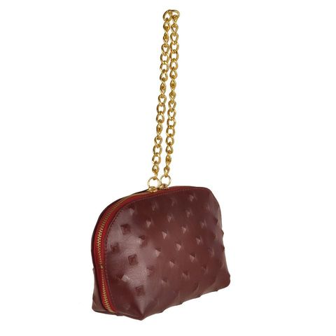 Lattemiele chain strap leather shoulder bag
