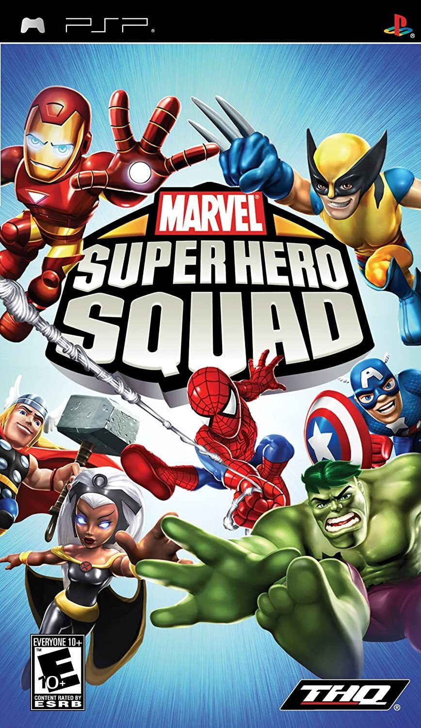Thq Marvel Super Hero Squad - Sony PSP