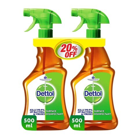 Dettol Power Kitchen And Bathroom Cleaner 500ml x2 price in UAE ...