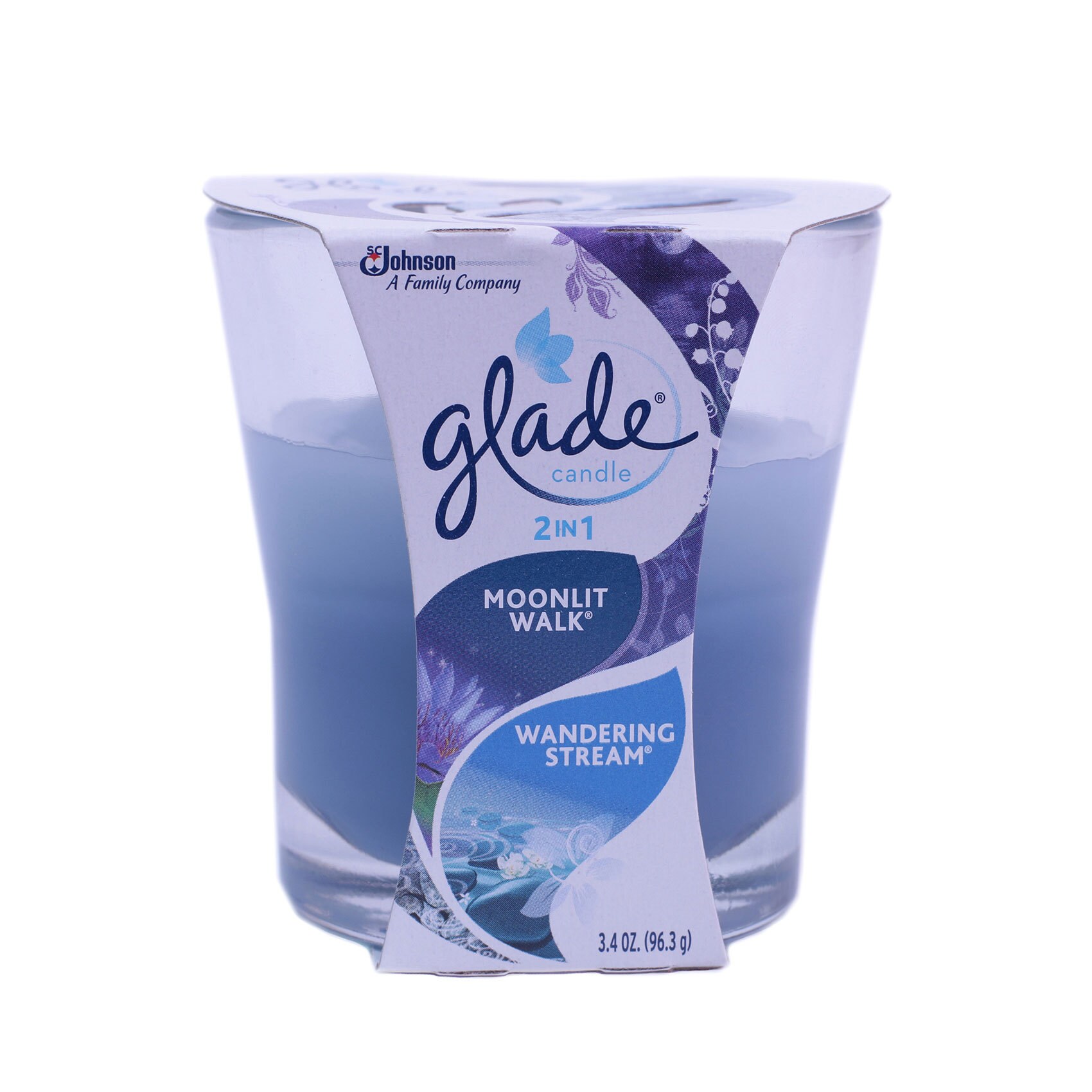 Buy Glade 2In1 Scented Candle 3.4oz Online Shop Cleaning