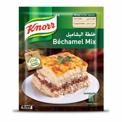 Buy Knorr Bechamel Mix Pack 12 Online - Shop Food Cupboard on Carrefour UAE