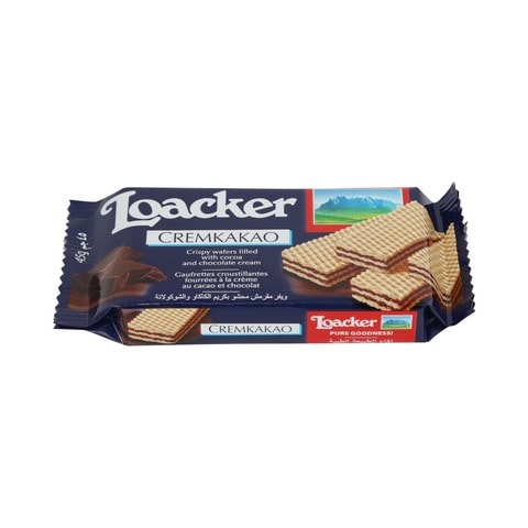 Loacker Cocoa Creme Filling & Crispy Wafer