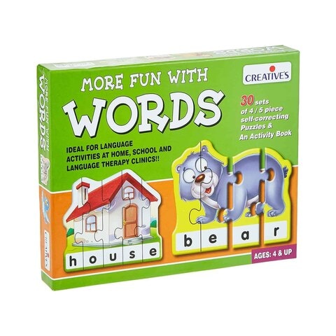 Buy Creative's More Fun With Words Puzzle Multicolour Online ...