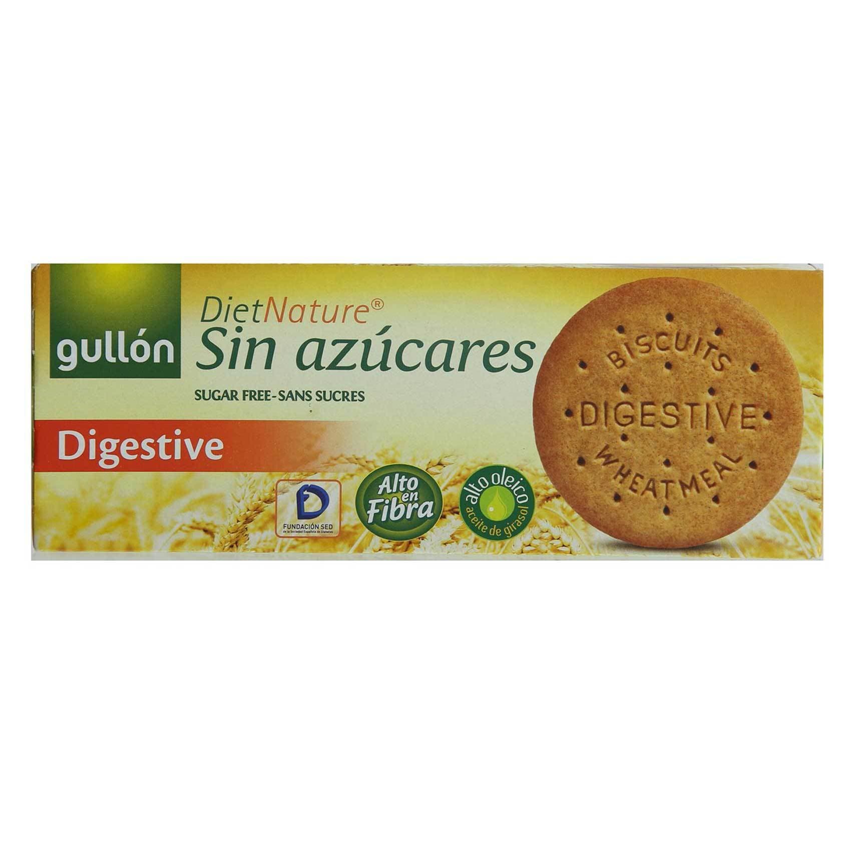 Buy Gullon Sugar Free Digestive Biscuits 400g Online - Shop Bio