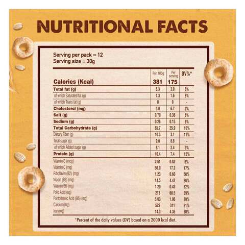  Nestle Honey Cheerios 375G